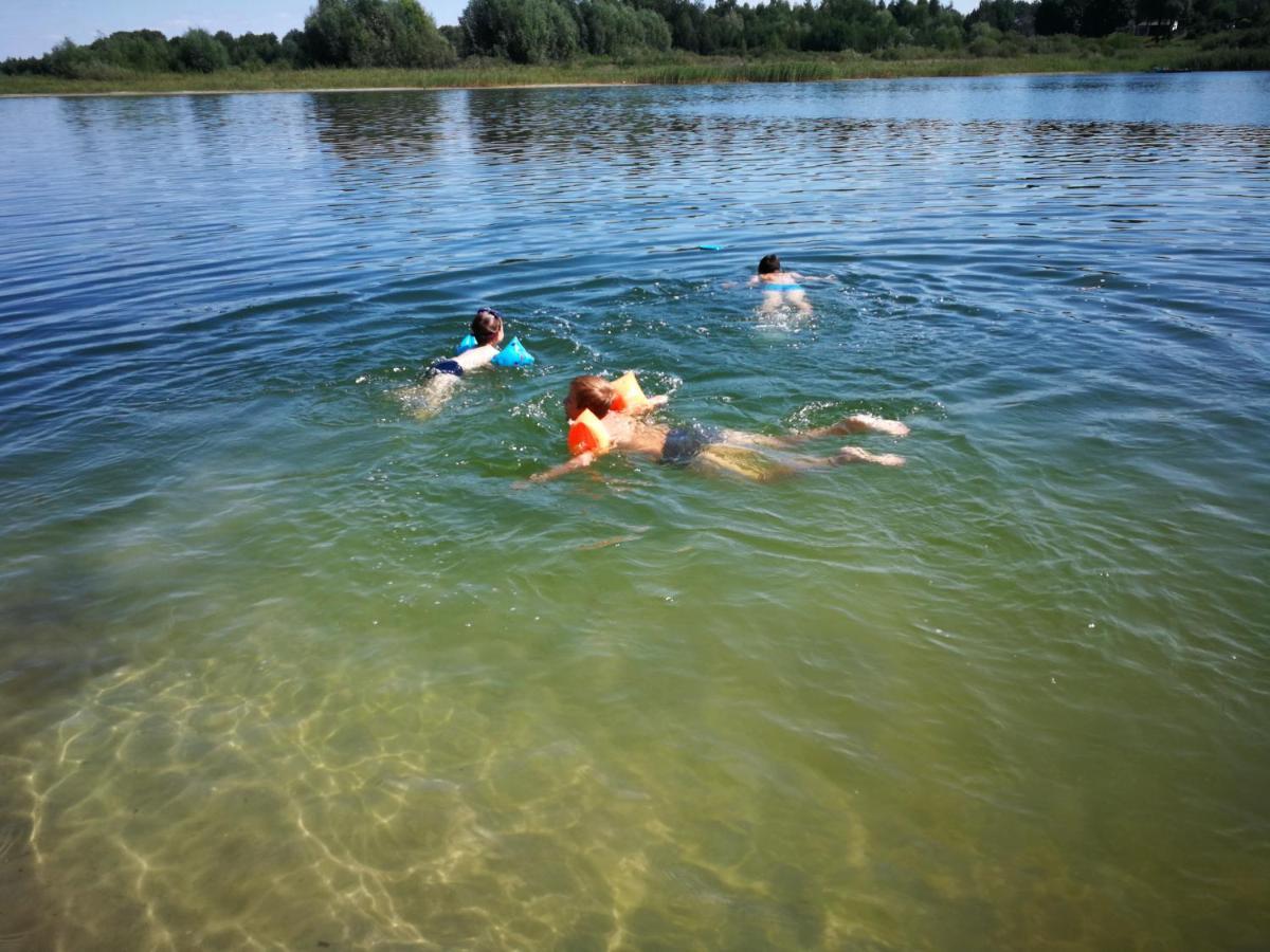 Domki Nad Jeziorem, Las, Do 10 Osob Jezioro Wilczynskie Budzislawskie - Domek Letniskowy Osobno Ogrodzony, Ogrzewany Mile Widziane Pieski, Zwierzeta- Wielkopolska, 62-550 Zygmuntowo Gm Wilczyn Exteriér fotografie
